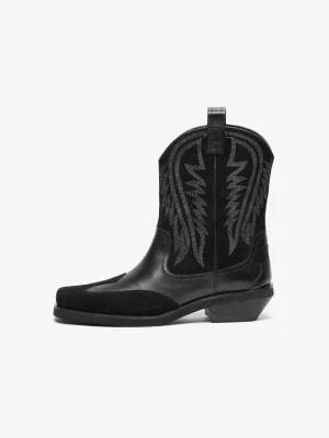 Kowbojki i obuwie motocyklowe Zign STUDIO By Zalando czarny