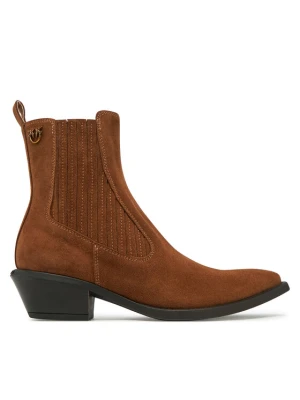 Kowbojki PINKO Tex 14 SD0345P002 Brązowy