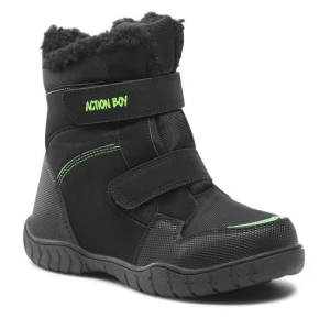 Kozaki Action Boy CMY1073H-01GA Czarny