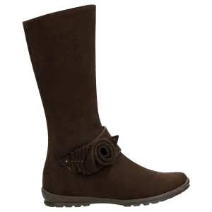 Kozaki Bartek dla dziewcząt brązowy w 34709 0g3 p23629