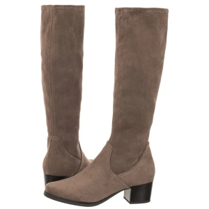 Kozaki Beżowe 9-25506-41 306 Cafe Stretch (CP381-b) Caprice