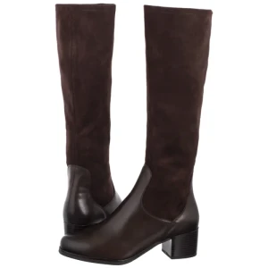 Kozaki Brązowe 9-25531-45 329 Dk Brown Comb (CP445-b) Caprice