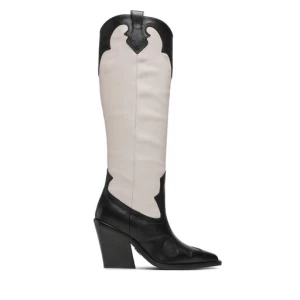 Kozaki Bronx High boots 14287-AG Black/Off White 2295