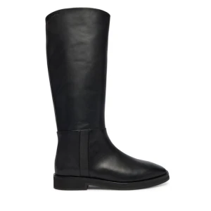 Kozaki Calvin Klein Formal Utk Boot Lth HW0HW02599 Czarny