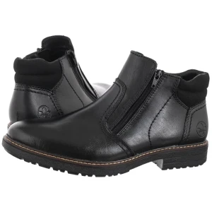 Trzewiki Czarne 33151-00 Black (RI313-a) Rieker