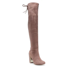 Kozaki DeeZee WYL2037-1 Beżowy