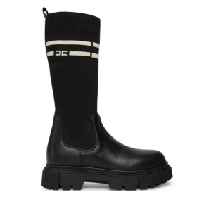 Kozaki Elisabetta Franchi Boot F4A6-E0427-1316 Czarny