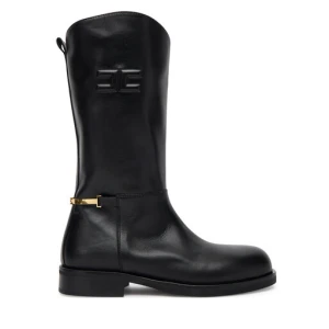 Kozaki Elisabetta Franchi F4-A6E-0449 Czarny