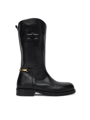 Kozaki Elisabetta Franchi F4-A6E-0449 Czarny