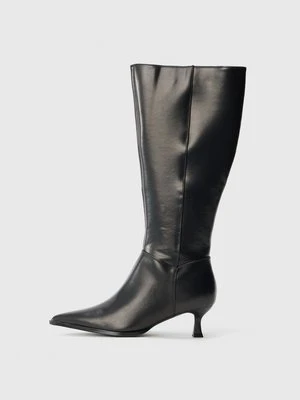 Kozaki Even&Odd Wide Fit By Zalando czarny