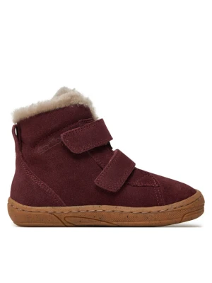 Kozaki Froddo Minni Suede G2110141-1 S Bordowy