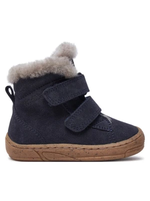 Kozaki Froddo Minni Suede G2110141-4 M Niebieski