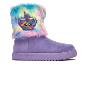 Kozaki FURBY CEO-BIC-AW25-133FUR Fioletowy