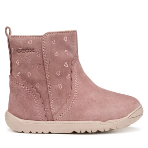 Kozaki Geox B Macchia B264PA 00721 C8007 Różowy