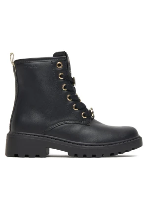 Kozaki Geox J Casey J5620B 000BC C9999 S Czarny