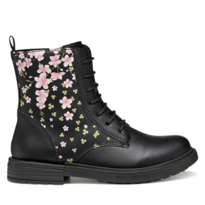 Kozaki Geox J Eclair J049QD 00454 C0724 D Czarny