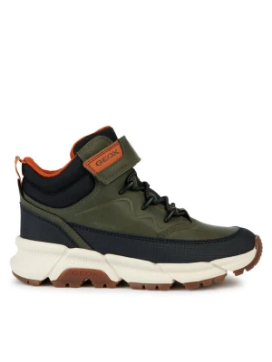 Kozaki Geox J Flexyper Plus Boy J36LCG 0MEFU C0623 S Khaki