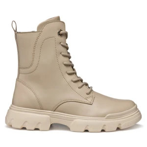 Kozaki Geox J Junette J56HVB 000BC C5000 D Beżowy