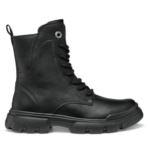 Kozaki Geox J Junette J56HVB 000BC C9999 S Czarny