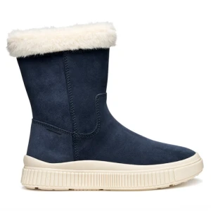 Kozaki Geox J Laquinny Wpf J56NFB 00022 C4021 D Granatowy