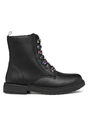 Kozaki Geox Jr Eclair J049QD 0003W C9240 S Czarny