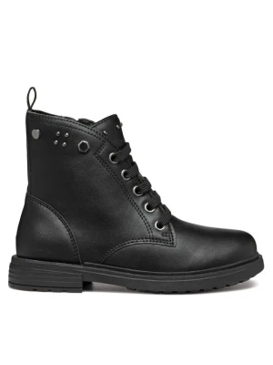 Kozaki Geox Jr Eclair J169QI 0003W C9999 M Czarny