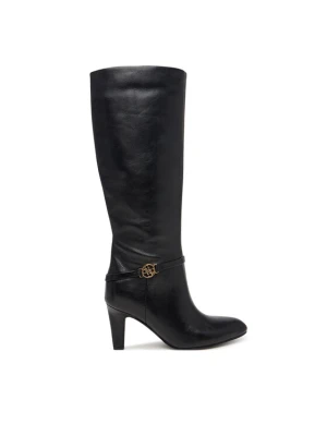 Kozaki Guess FLFOAT LEA11 Czarny