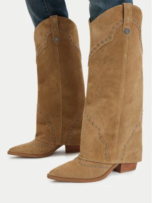 Kozaki Guess Jeans EO-TS6356-01 Beżowy ciemny