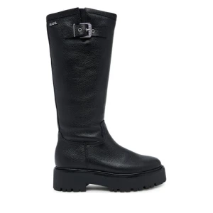 Kozaki KARL LAGERFELD Burly Biker KL43490W Czarny