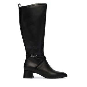 Kozaki KARL LAGERFELD KL30375 Czarny