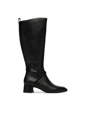 Kozaki KARL LAGERFELD KL30375 Czarny