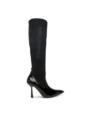 Kozaki KARL LAGERFELD KL31373 Czarny