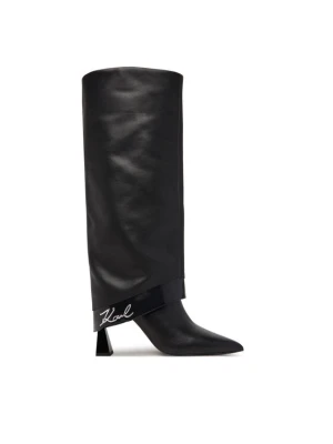 Kozaki KARL LAGERFELD KL32081 Czarny