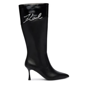 Kozaki KARL LAGERFELD KL32775 Czarny