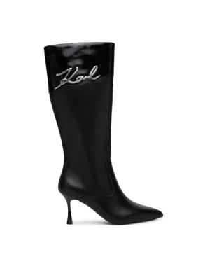 Kozaki KARL LAGERFELD KL32775 Czarny