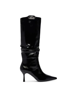 Kozaki KARL LAGERFELD Klarice KL32390 Czarny