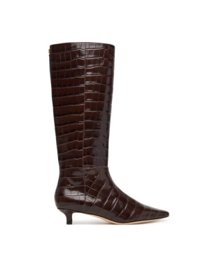 Kozaki LAUREN RALPH LAUREN Frncsa Tl 802P18306001 Brązowy ciemny