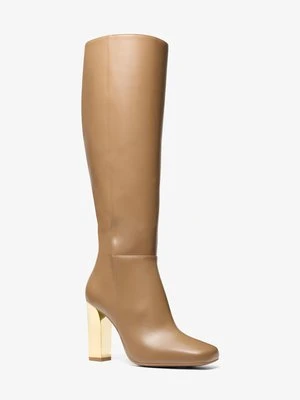 Kozaki Matilda ze skóry MICHAEL Michael Kors