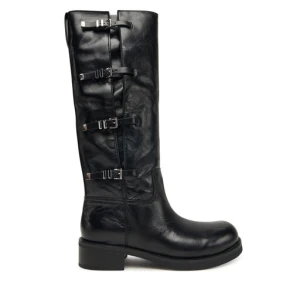 Kozaki MICHAEL Michael Kors Darrington 40F5DTFB6L Czarny