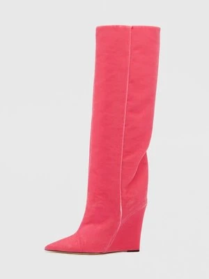 Kozaki na koturnie Jimmy Choo