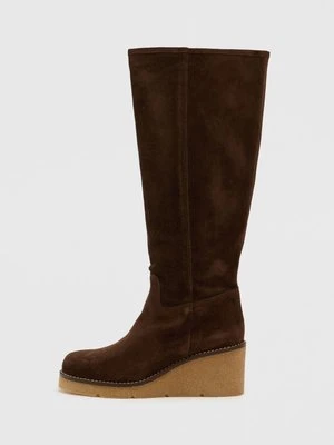 Kozaki na koturnie Unisa