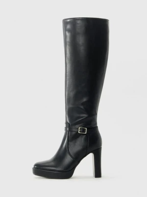 Kozaki na obcasie Anna Field By Zalando czarny