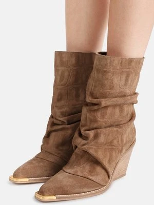 Kozaki na obcasie Bronx