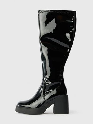 Kozaki na obcasie Even&Odd Wide Fit