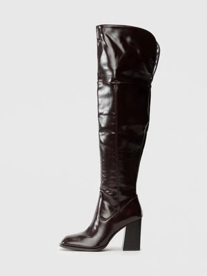 Kozaki na obcasie Even&Odd Wide Fit