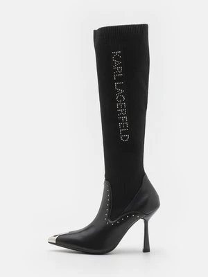 Kozaki na obcasie Karl Lagerfeld