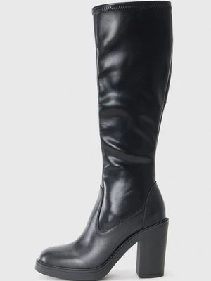 Kozaki na obcasie Love Moschino