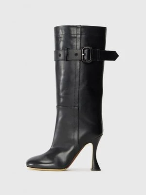 Kozaki na obcasie Moschino