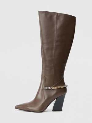 Kozaki na obcasie pinko