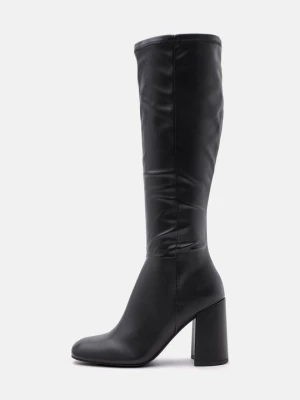 Kozaki na obcasie Steve Madden czarny
